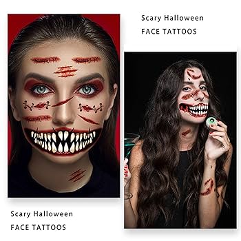 ステッカー大きめセット 3Dホラーハロウイン7ゾンビ 血まみれ フット ステッカー大きめセット 3Dホラーハロウイン7ゾンビ 血まみれ フット